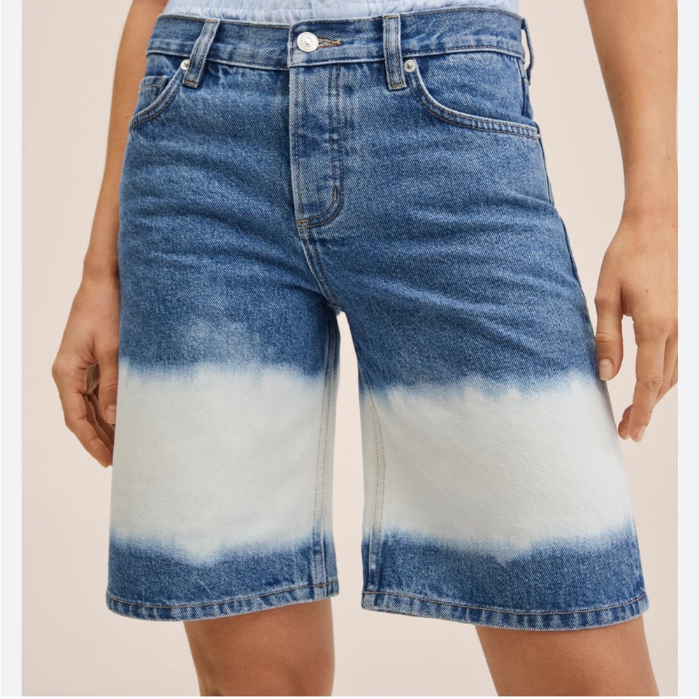 NWT Mango Tie-dye shorts size 4